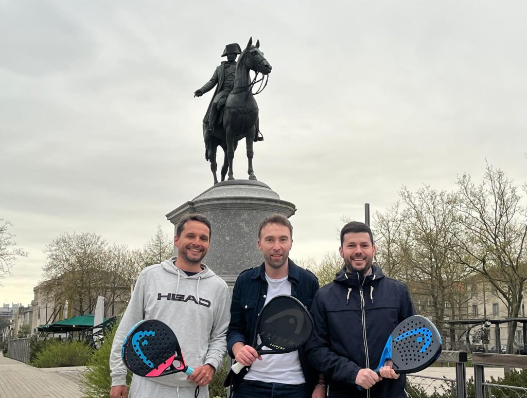 L’équipe dirigeante de PURE PADEL
